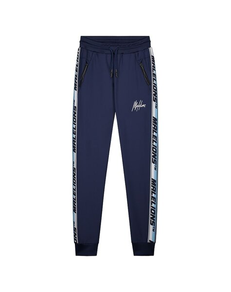 Sport React Tape Trackpants - Navy/White