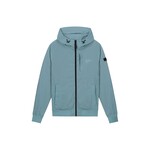 Men Crinkle Jacket - Light Blue