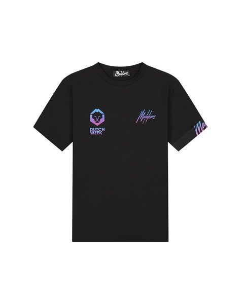 Malelions x Dutchweek Limited Captain T-Shirt - Black