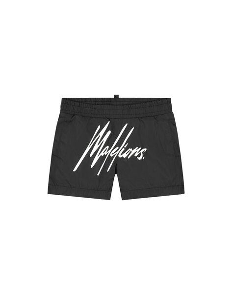 Baby Signature Swim Shorts - Black