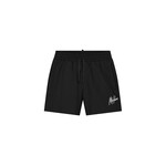 Men Crinkle Swim Shorts - Black