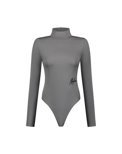 Women Signature Bodysuit - Smoke Grey