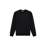 Men Nylon Pocket Sweater - Black/Dark Grey