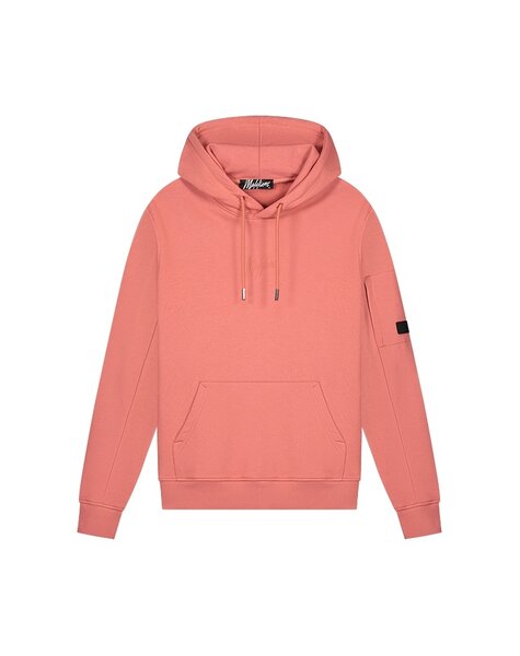 Men Cargo Hoodie - Coral