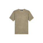 Men Signature Towelling T-Shirt - Dry Sage