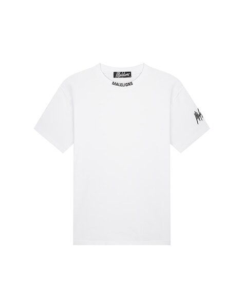 Men Collar T-Shirt - White