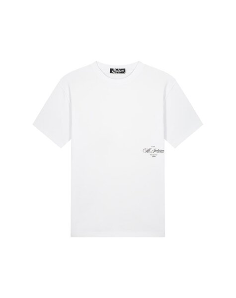 Men Resort T-Shirt - White/Black