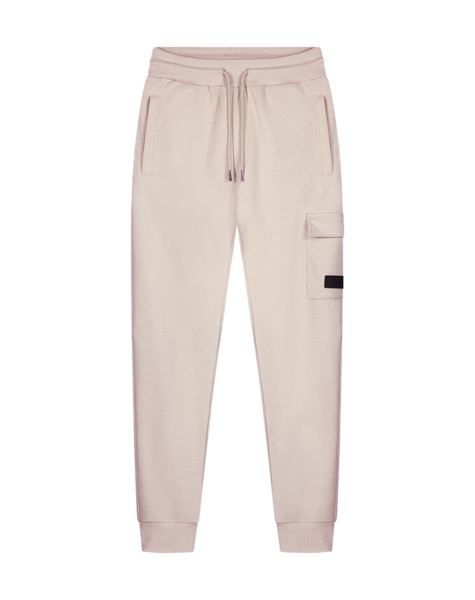 Men Cargo Sweatpants - Taupe