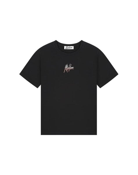 Women Kiki T-Shirt - Black/Coral