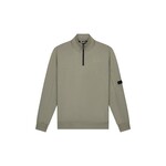 Men Pocket Quarter Zip - Dry Sage