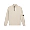 Malelions Men Pocket Quarter Zip - Taupe