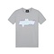 Malelions Junior Font T-Shirt - Grey/Light Blue