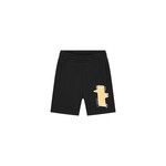 Junior Font Shorts - Black/Orange