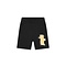 Malelions Junior Font Shorts - Black/Orange