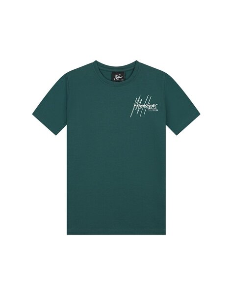 Junior Space T-Shirt - Dark Green/Mint