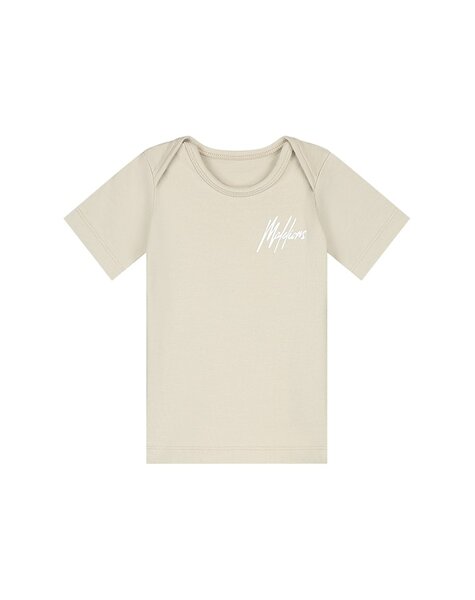 Baby Signature T-Shirt - Dark Beige