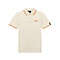 Malelions Junior Signature Polo - Beige/Orange