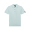 Malelions Junior Signature Polo - Light Blue/White