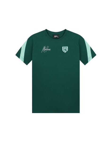 Junior Sport Pre-Match T-Shirt - Dark Green/Mint