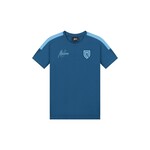 Junior Sport Transfer T-Shirt - Navy/Light Blue
