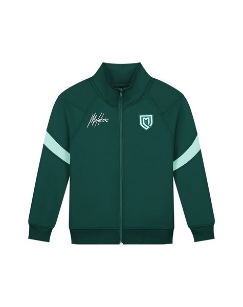 Junior Sport Pre-Match Vest - Dark Green/Mint