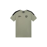 Junior Sport Transfer T-Shirt - Moss Grey/Black