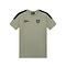 Malelions Junior Sport Transfer T-Shirt - Moss Grey/Black