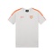 Malelions Junior Sport Transfer T-Shirt - Light Grey/Orange