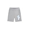 Malelions Junior Font Shorts - Grey/Light Blue