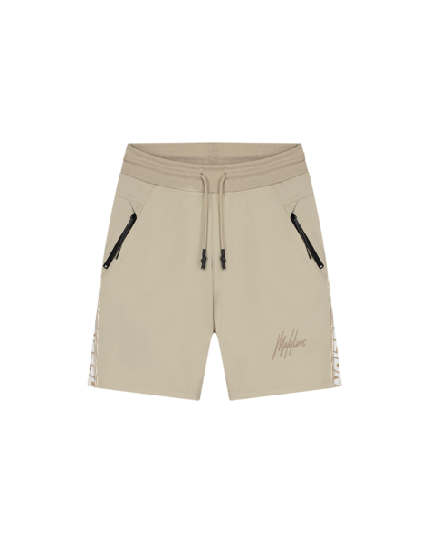 Sport React Tape Shorts - Beige/Dark Beige