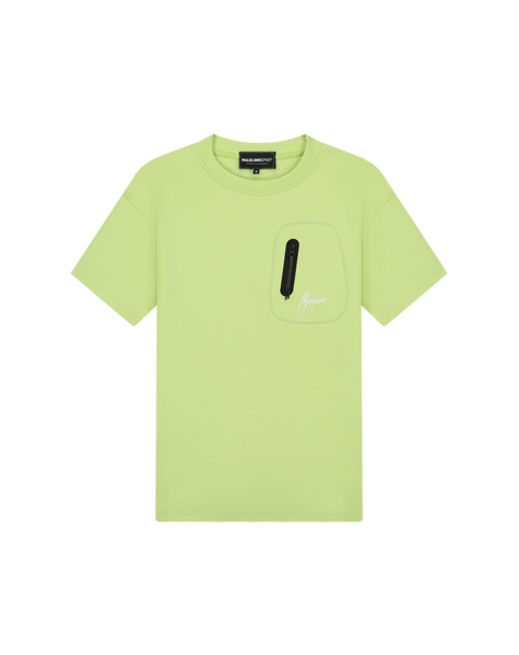 Sport Counter Oversized T-Shirt - Lime