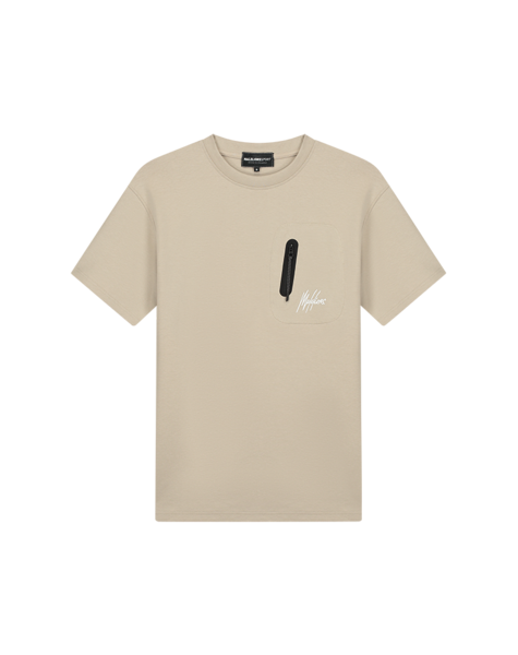 Sport Counter Oversized T-Shirt - Taupe