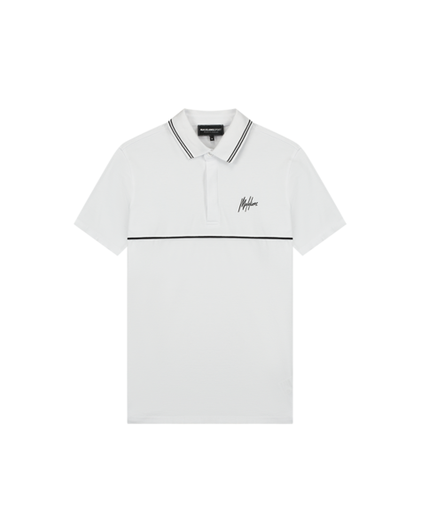 Sport Counter Polo - White