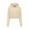 Malelions Women Kiki Crop Hoodie - Clay/Beige