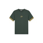 Men Venetian T-Shirt - Dark Green/Gold