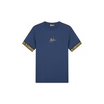 Men Venetian T-Shirt - Navy/Gold