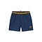 Malelions Men Venetian Swim Shorts - Navy/Gold