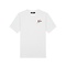 Malelions Men Split T-Shirt - White/Red