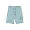 Malelions Men Split Shorts - Light Blue/Off-White