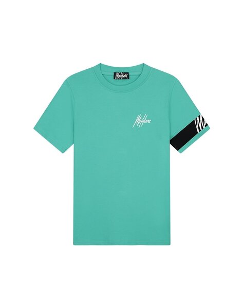 Men Captain T-Shirt - Turquoise/Black