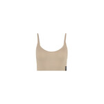 Women Ivy Rib Top - Taupe