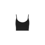 Women Ivy Rib Top - Black