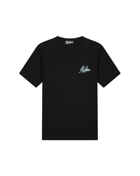 Men Splash T-Shirt - Black