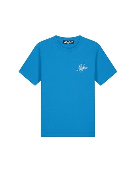 Men Splash T-Shirt - Bright Blue