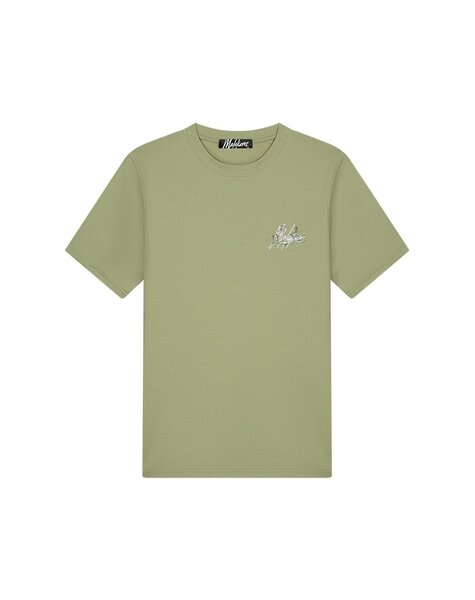 Men Splash T-Shirt - Sage Green