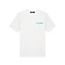 Malelions Men Hotel T-Shirt - White/Turquoise