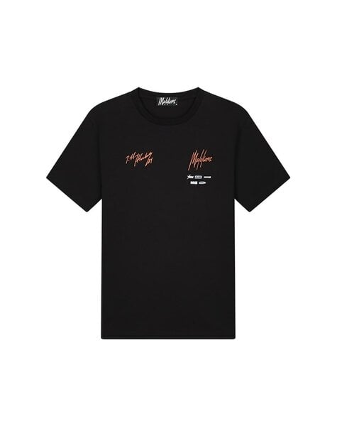Malelions x Jeffrey Herlings T-Shirt - Black/Orange