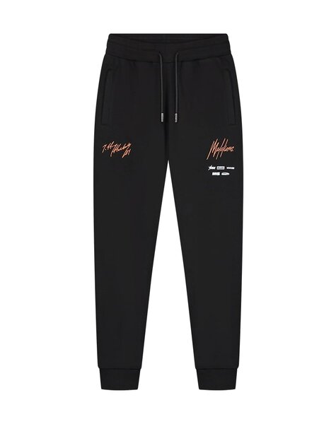 Malelions x Jeffrey Herlings Sweatpants - Black/Orange