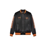 Malelions x Jeffrey Herlings Satin Jacket - Black/Orange