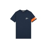 Men Captain T-Shirt - Navy/Orange